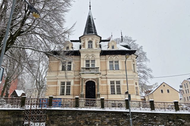Vila Gustava Geipela v Aši | foto: Jana Strejčková,  Český rozhlas