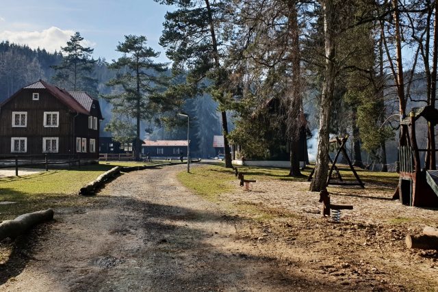 Areál bývalého dětského tábora - Svatošské skály | foto: Zdeněk Trnka,  Český rozhlas Karlovy Vary