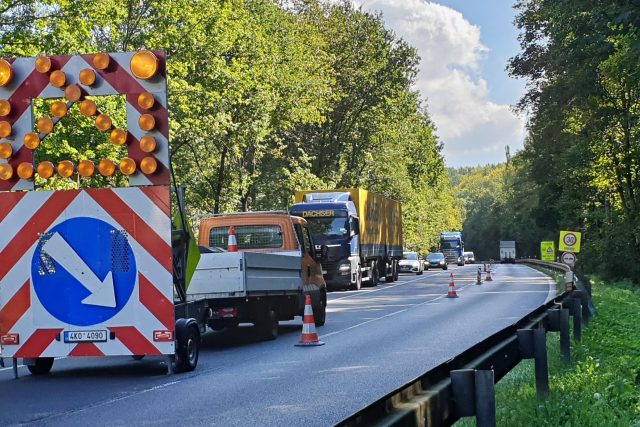 ŘSD začalo s úpravou nebezpečného úseku silnice I/6 | foto: Zdeněk Trnka,  Český rozhlas