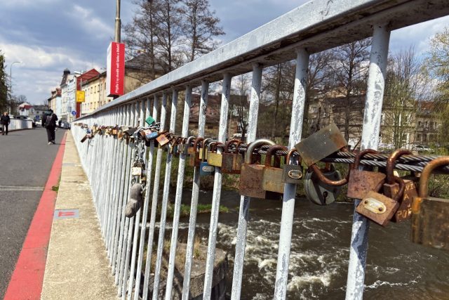 Most lásky v Sokolově | foto: Jana Strejčková,  Český rozhlas